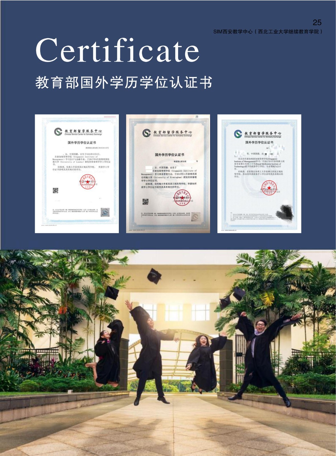 西北工业大学新加坡SIM招生简章